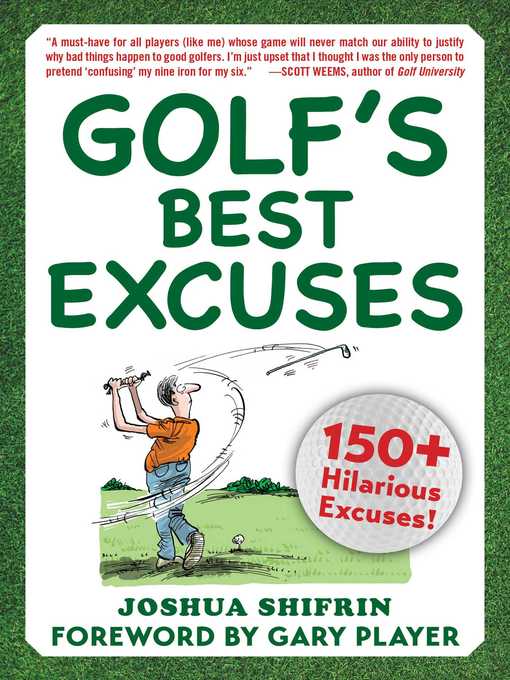 Title details for Golf's Best Excuses by Joshua Shifrin - Wait list
